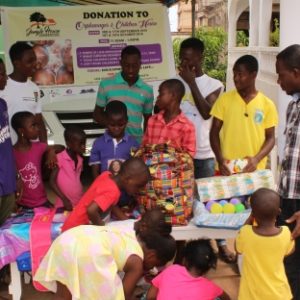 Donation to Teshie Children's Home
