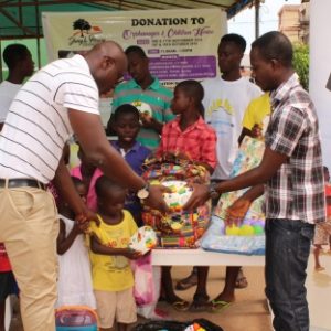 Donation to Teshie Children's Home